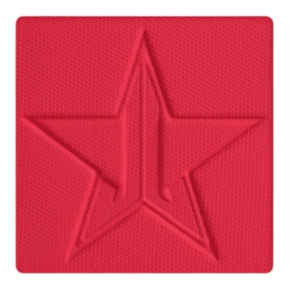 JEFFREE STAR COSMETICS NIB Artistry Single Eyeshadow SCENE QUEEN Vibrant Red - Picture 1 of 8